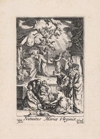 Naissance de La Vierge Marie (The Birth of the Virgin), from La Vie de La Sainte Vierge (The Life of the Virgin)