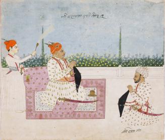 Raja Prithi Singh Meeting Zabardast Khan