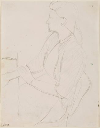 Study for Woman by a Large Window