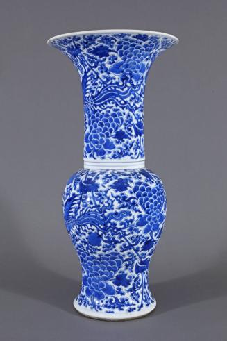 Vase with Design of Phoenix among Peonies
