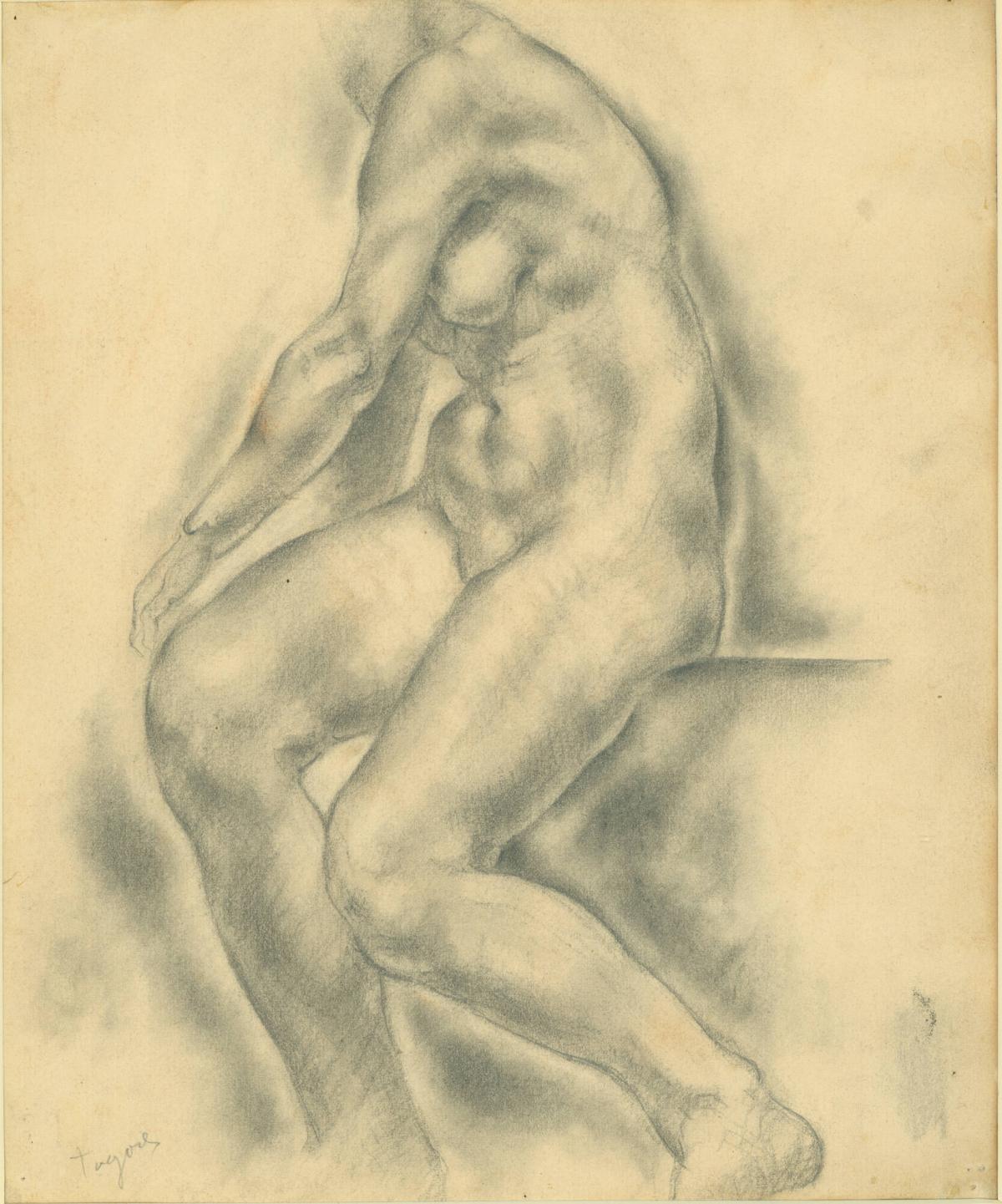 Seated Female Nude