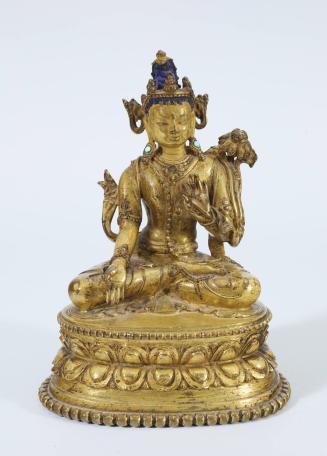 Seated Bodhisattva, probably Avalokiteśvara