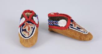 Pair of Slippers with Bead Design