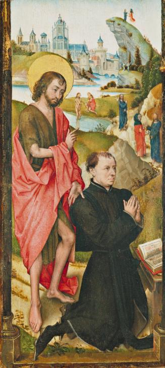 Kneeling Donor with St. John the Baptist