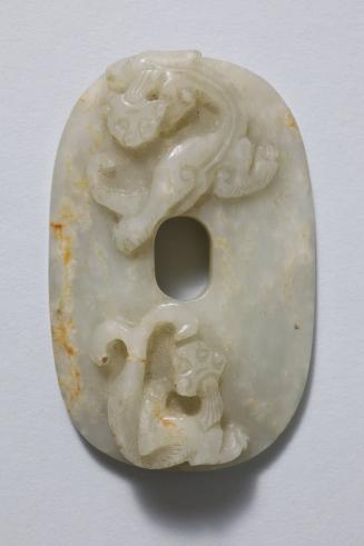 Girdle Ornament with Dragon Design