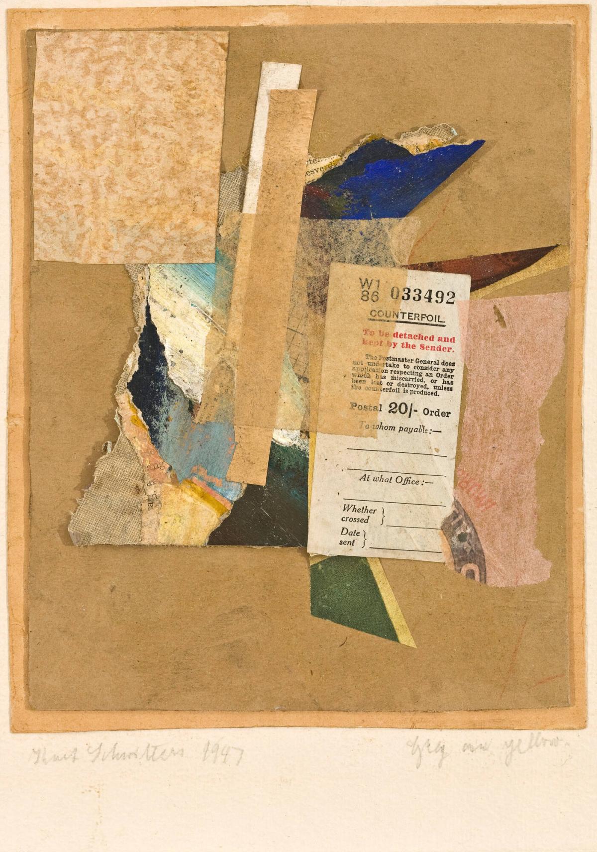 Kurt Schwitters: Color and Collage