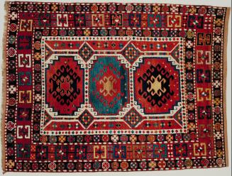 Kazak Carpet with Three "Memling" Medallions