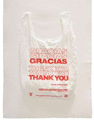 Gracias Gracias Gracias Thank You Thank You Thank You Have a Nice Day Plastic Bag