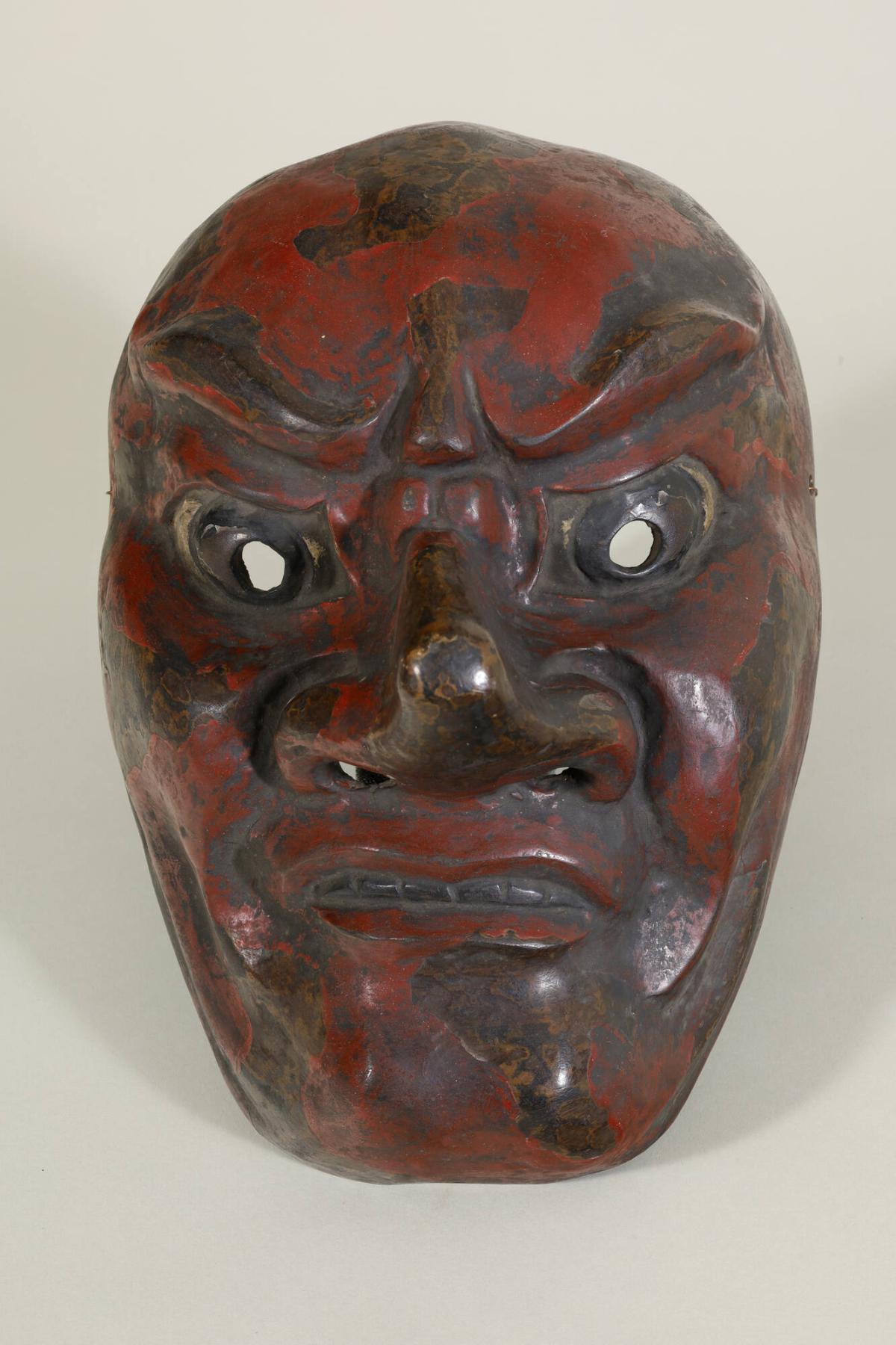 Gigaku Mask of a Chinese Bandit