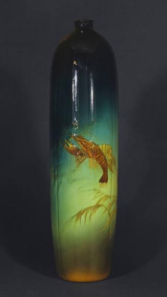 Vase with Lobster Motif