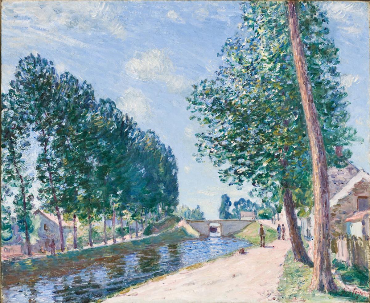 The Loing Canal at Moret