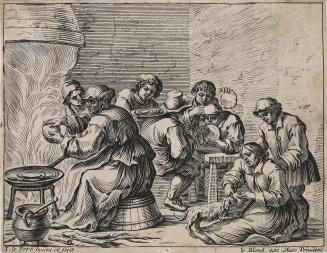 Les Mangeurs de Crêpes, plate 2 from the series Peasant Scenes