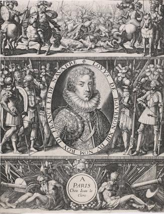 Portrait of Louis de Bourbon XIII du Nom Roy de France et de Navarre