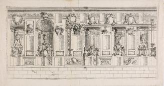 Wall Articulation, from Ferdinando Galli Bibiena, Varie opere di Prospettiva inventate....