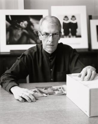 Michael Dumas, Staff  Assistant, Agnes Mongan Center, from the series A  Moment Collected: Photographs at the Harvard Art Museum, 2006–2008
