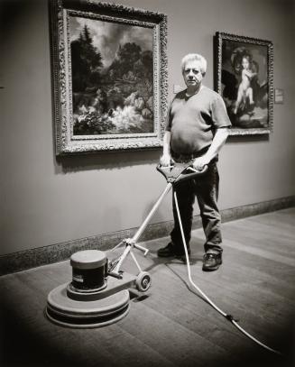 Al Correia, Crew Chief, Custodial, from the series A Moment Collected: Photographs at the Harvard Art Museum, 2006–2008