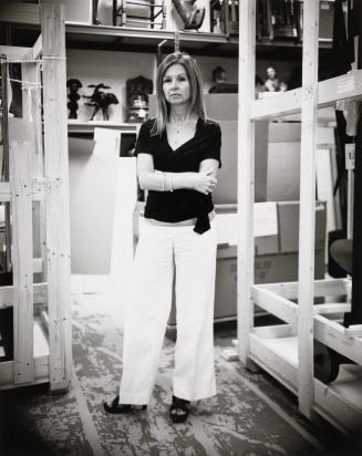 Maureen Donovan, Registrar and Director of Collections Management, from the series A Moment Collected: Photographs at the Harvard Art Museum, 2006–2008