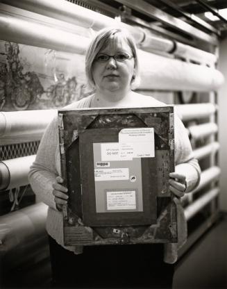 Joanna Karlgaard, Curatorial Assistant, Print Department, from the series A Moment Collected: Photographs at the Harvard Art Museum, 2006–2008