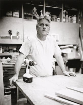 Mark Cosgrove, Assistant Building Superintendent, from the series A Moment Collected: Photographs at the Harvard Art Museum, 2006–2008