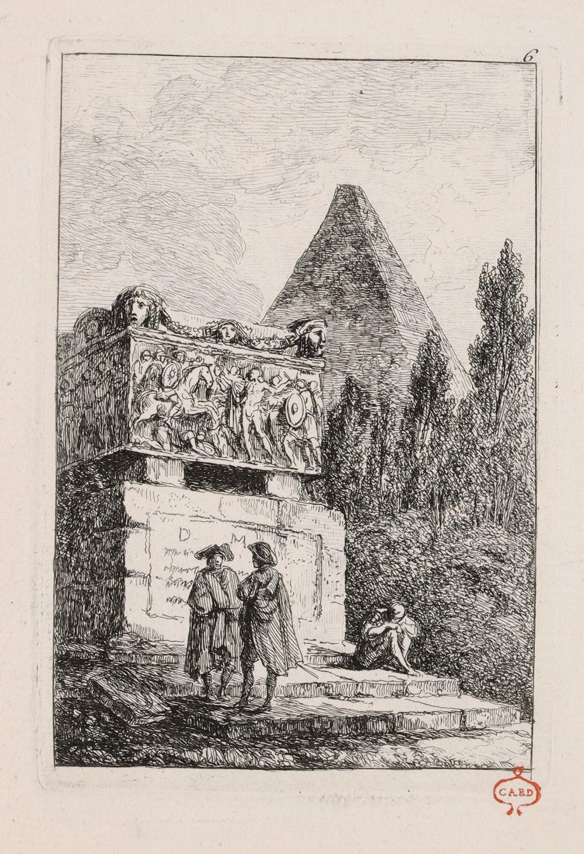 La Sarcophage, from the series Les Soirées de Rome