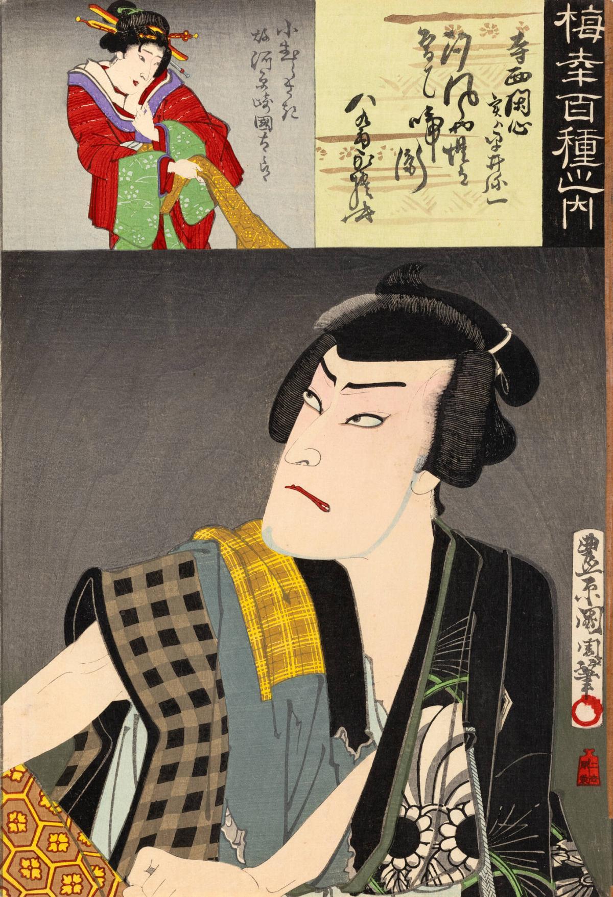 Onoe Kikugorō V (Baikō) from the series One Hundred Roles of Baikō