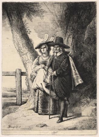 La Promenade, Souvenir de Rembrandt