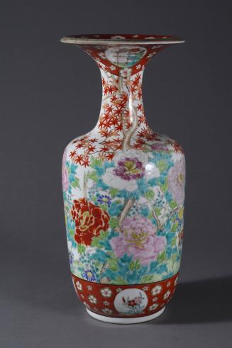 Vase with Floral Decoration