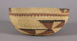 Basket with Geometric Design