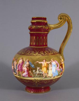 Pitcher Decorated with Mythological Subjects
