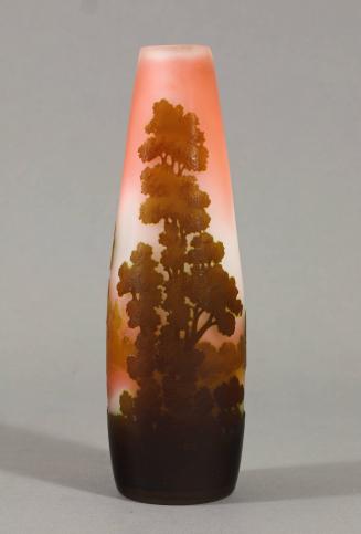 Vase with Tree Landscape