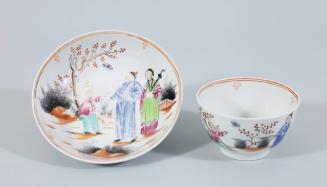 New Hall Teacup and Saucer