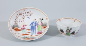 New Hall Teacup and Saucer