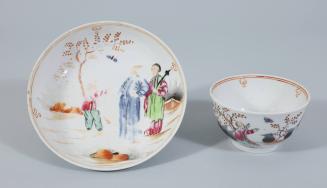 New Hall Teacup and Saucer