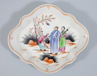 Platter with Figural Decoration