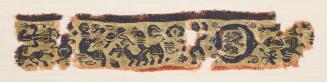 Tunic Strip with Frieze of Animals and Hunters