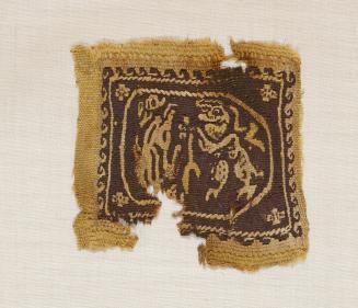 Tunic Medallion with Stylized Animals