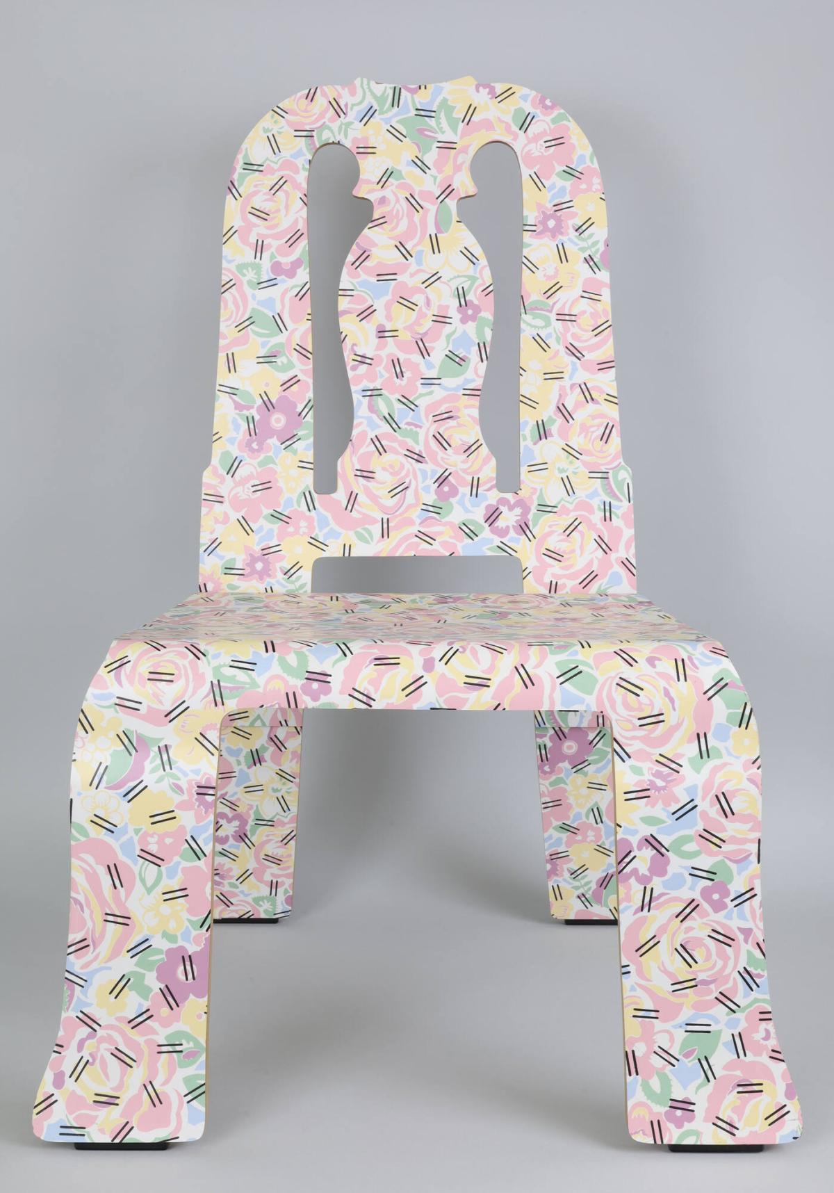 Queen Anne Side Chair in "Grandmother" Pattern