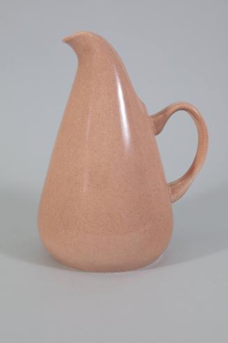 American Modern Coral Pink Water Pitcher