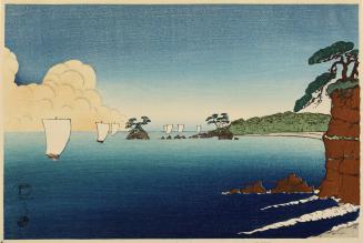 Sailboats at Matsushima