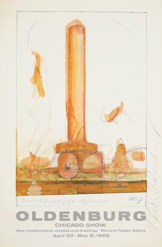 Oldenburg/Chicago Show/New Constructions, Models and Drawings...Richard Feigen Gallery