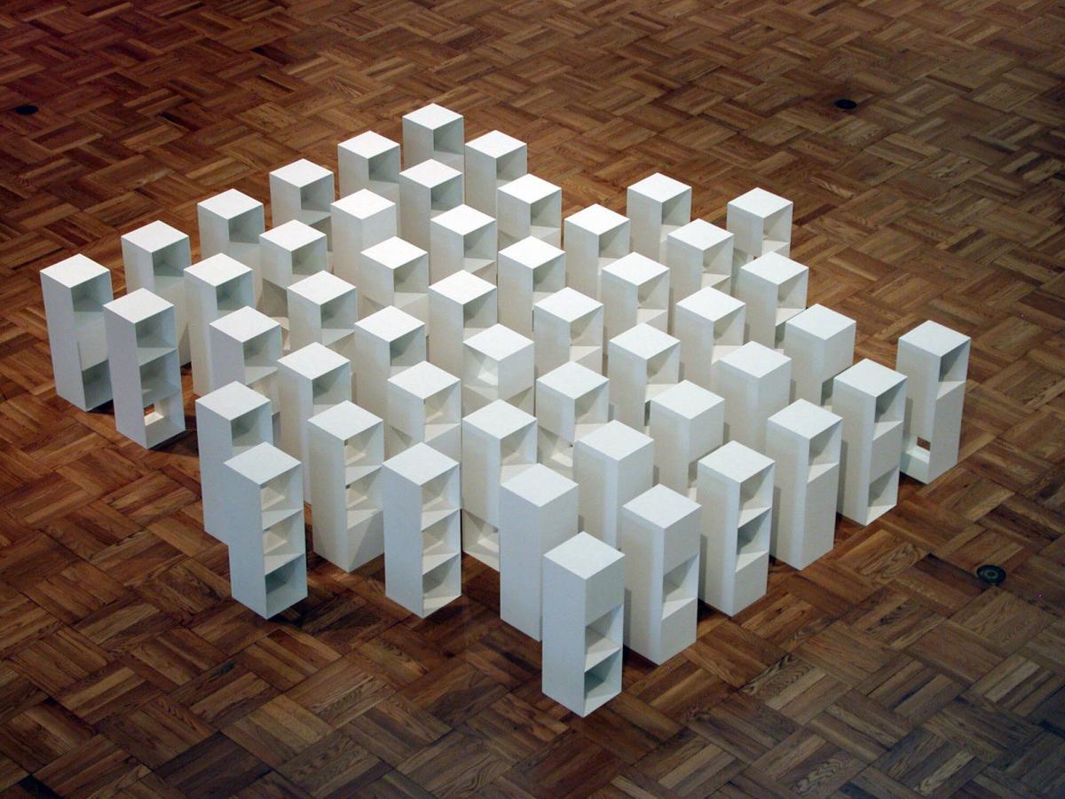 49 Three-Part Variations on Three Different Kinds of Cubes