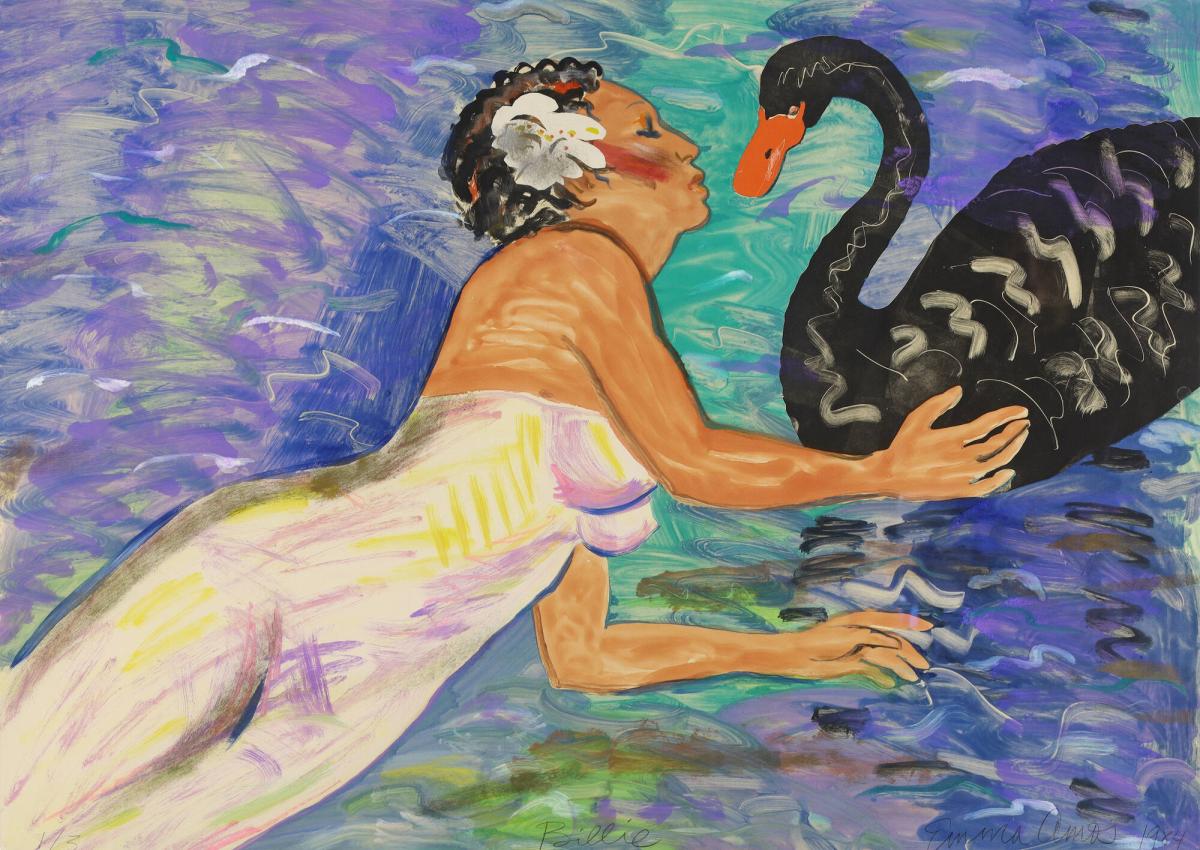 Billie Holiday as Leda and Black Swan