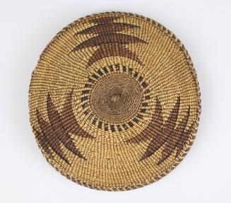 Basket with Three-tone Design