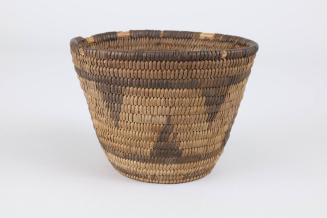 Basket with Arrowhead Design