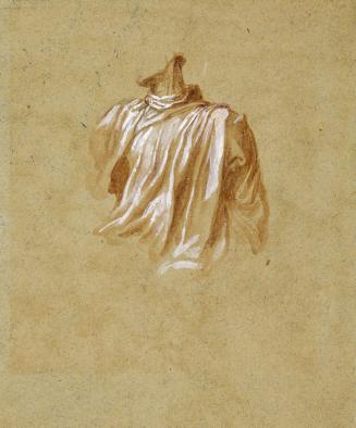 Study of the Upper Torso of a Seated Man