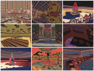 Screenshots from the video game