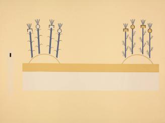 Rock that Claps Together, plate III from Where the Two Came to Their Father: A Navajo War Ceremonial