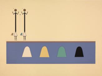 Across Water, plate IV from Where the Two Came to Their Father: A Navajo War Ceremonial