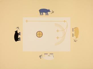 Big Bear Painting, plate XV from Where the Two Came to Their Father: A Navajo War Ceremonial