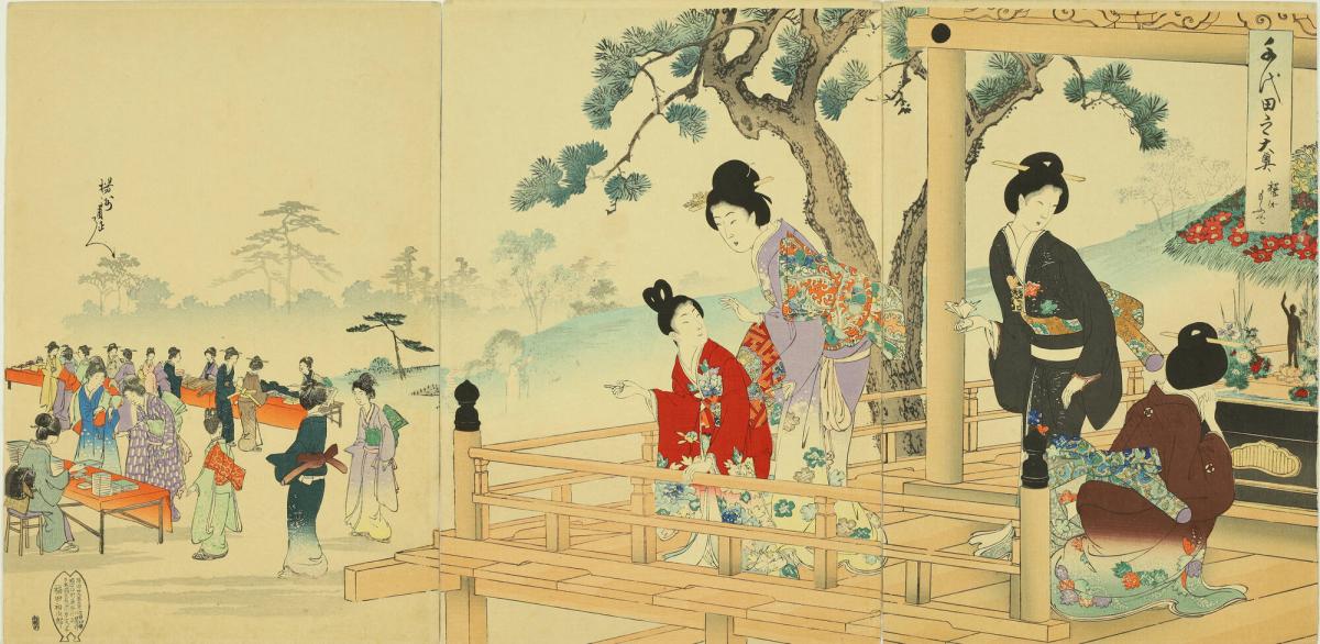 Buddha Festival, from the series Chiyoda Inner Palace (Chiyoda no Ooku)